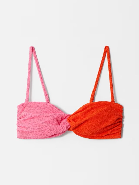 & Other Stories Other - & other stories TEXTURED BANDEAU BIKINI